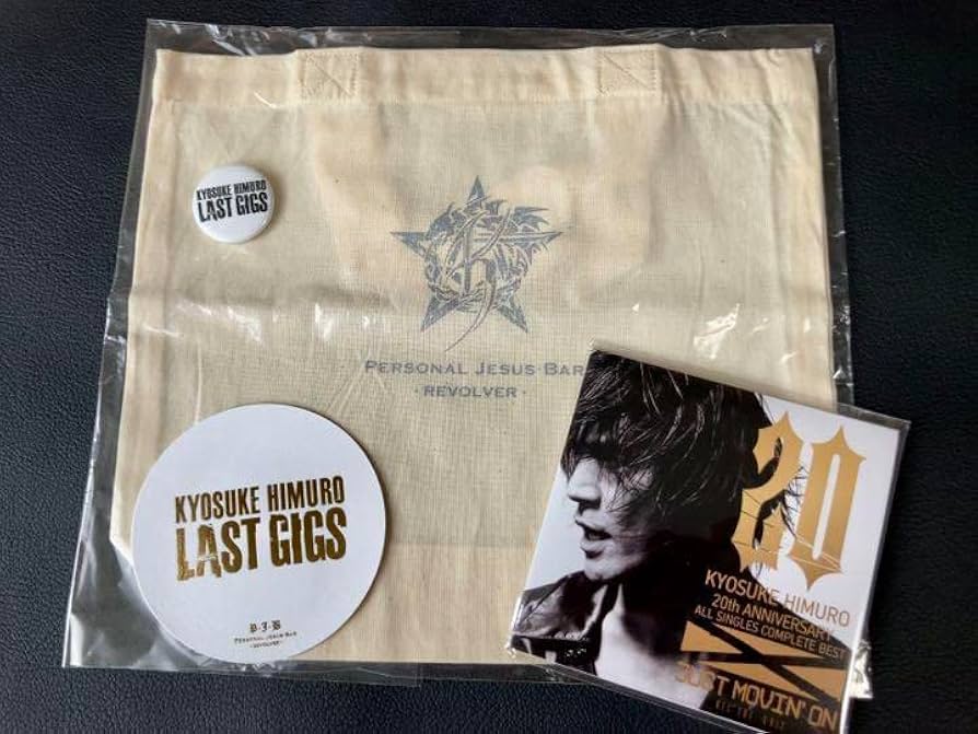 氷室京介　LASTGIGS　WOWOW　tシャツタオルトートバッグセット 氷室京介LASTGIGSWOWOWtシャツタオルトートバッグセット